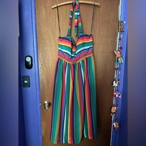 Mod Cloth Rainbow halter.